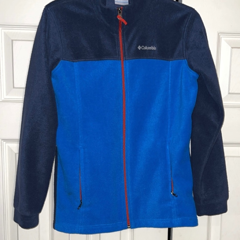 Columbia Boys Blue and Gray Jacket